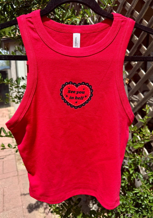 Hell Cropped Tank