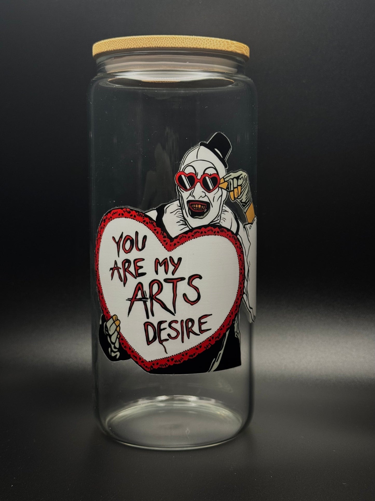 Arts Desire 20oz Glass Can
