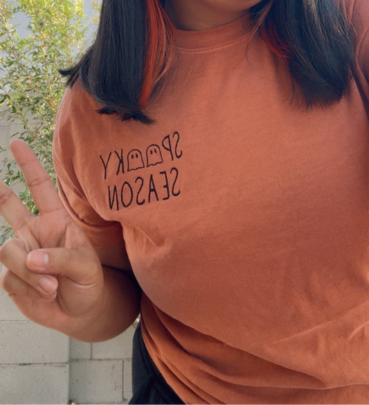Spooky Season Orange tee