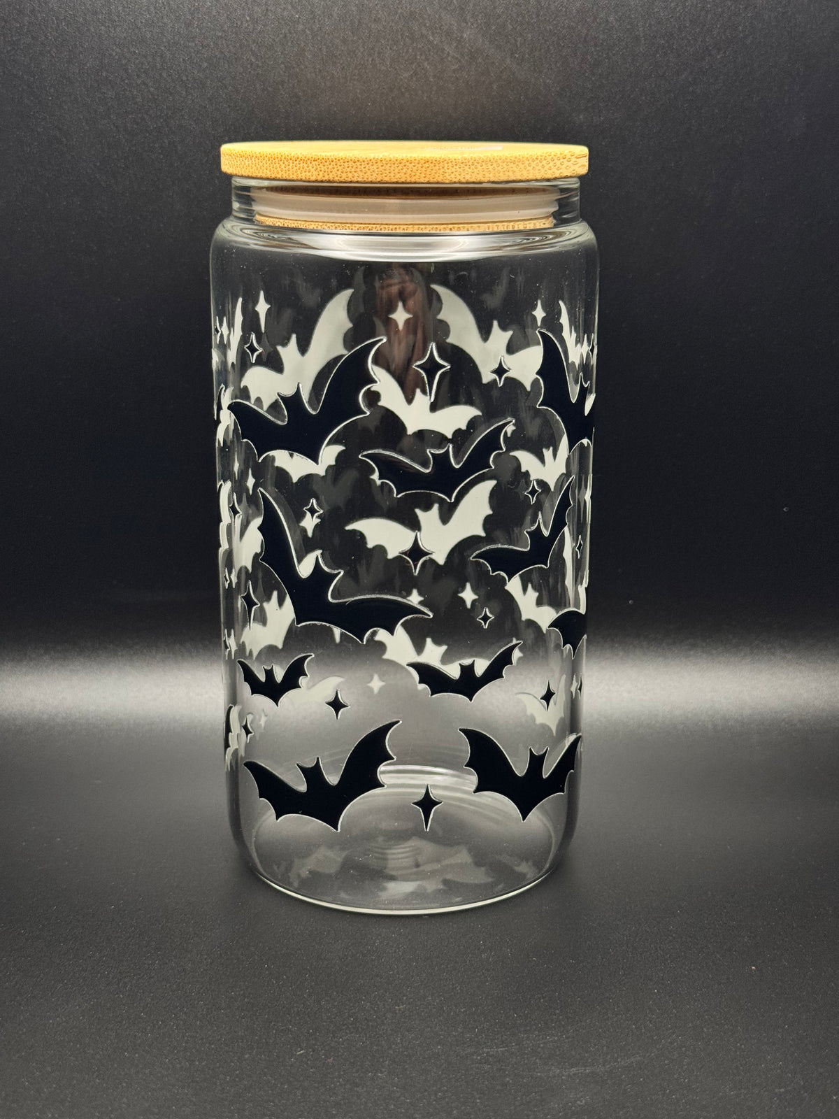 Bats Glass Can 16oz