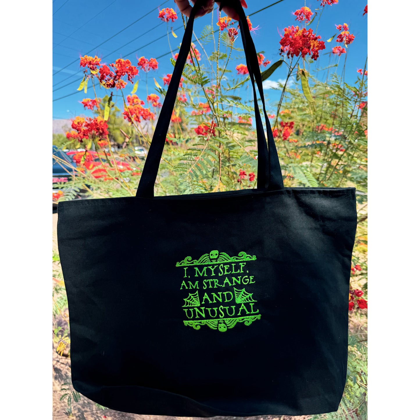 Strange Tote Bag