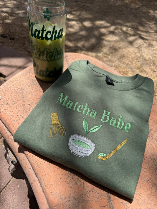 Matcha Babe tee