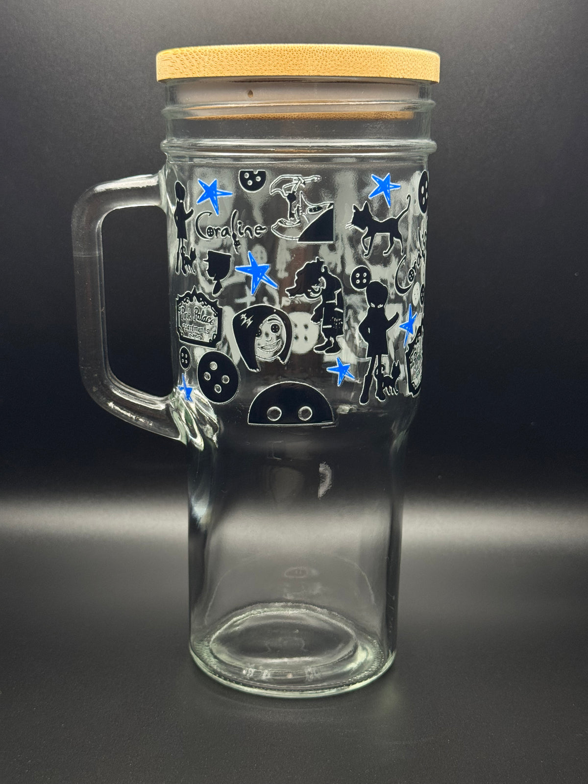 Coraline 24oz Glass Tumbler