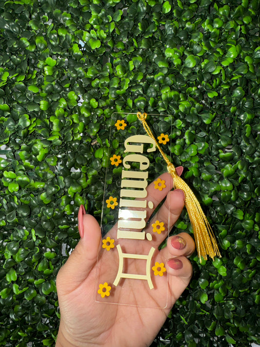 Gemini Zodiac Bookmark