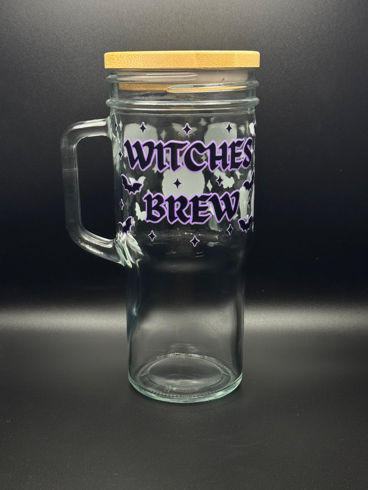 Witches Brew 24oz Glass Tumbler