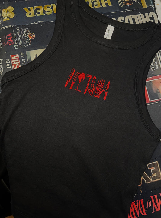 Horror Cropped Tank