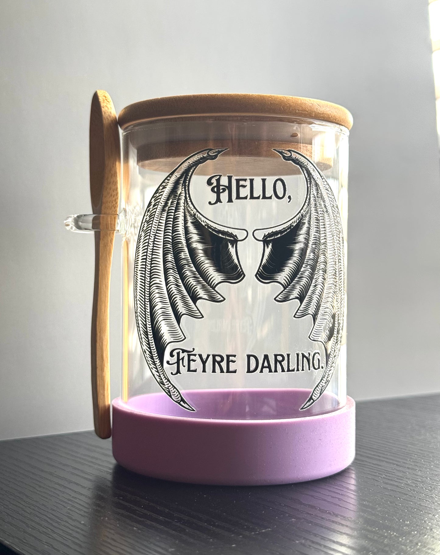 Overnights oats jar dragon