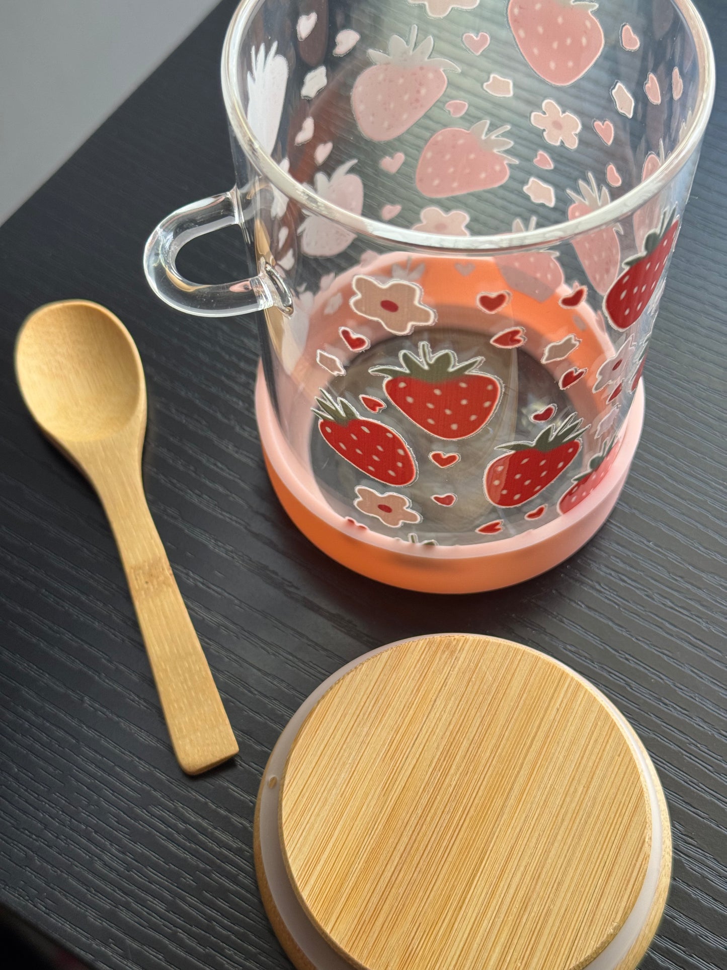 Overnight Oats Jar Strawberry’s