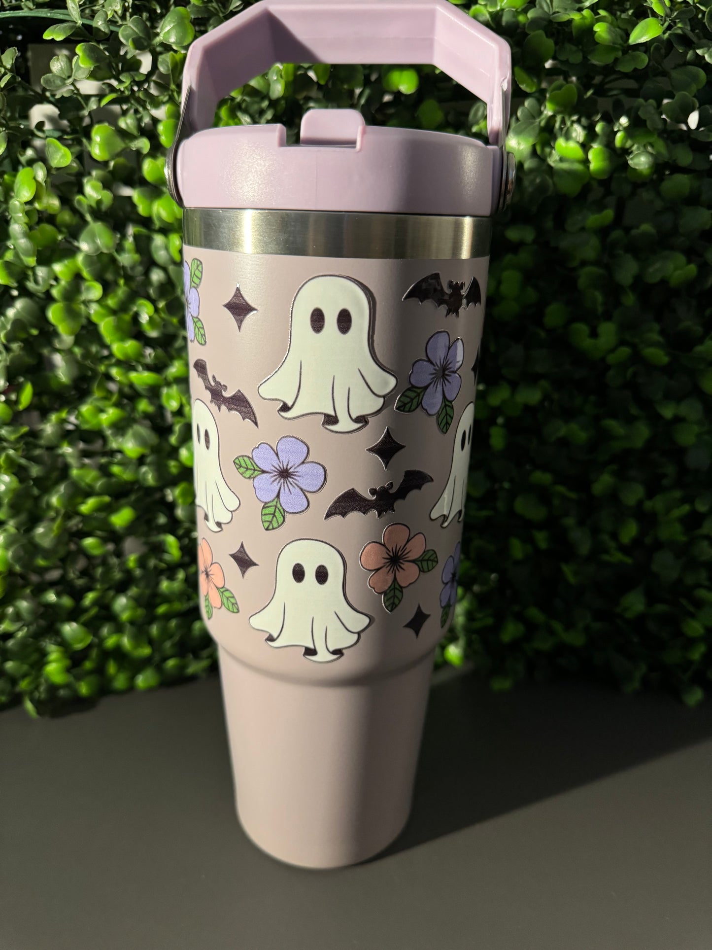 Ghosts & Flowers 30oz Tumbler