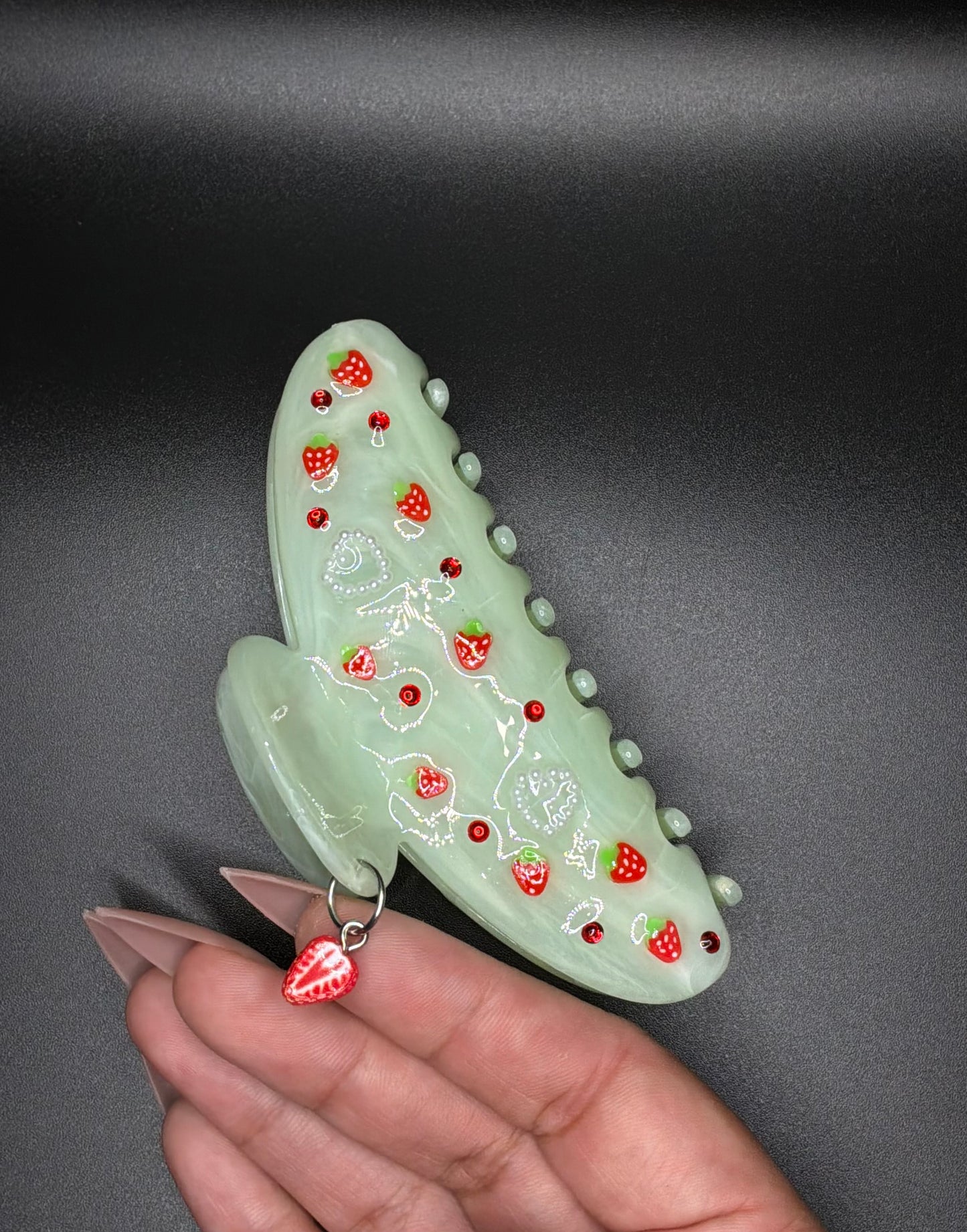 Strawberry Claw clip