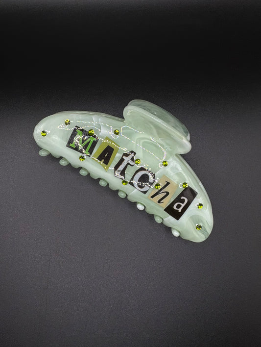 Matcha Claw clip