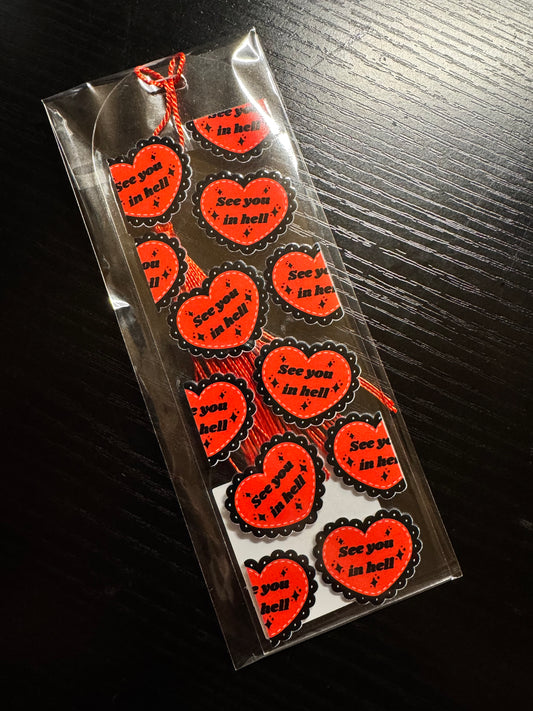 See You In Hell Bookmark