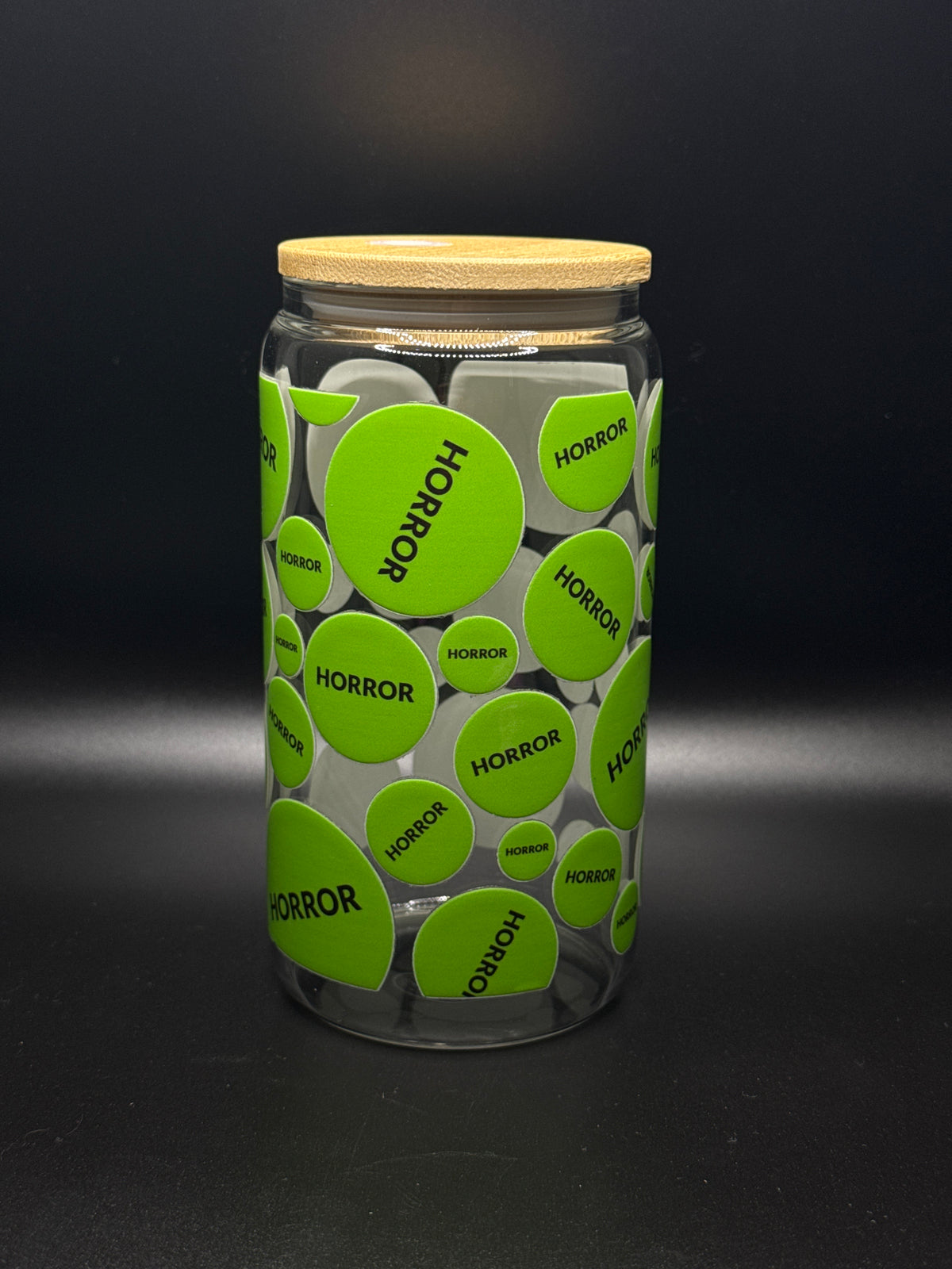 Horror Glass Can 16oz