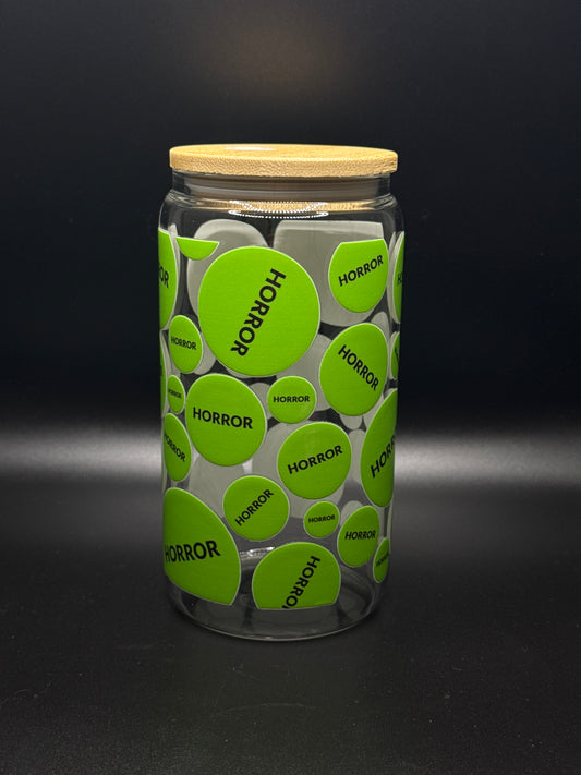 Horror Glass Can 16oz