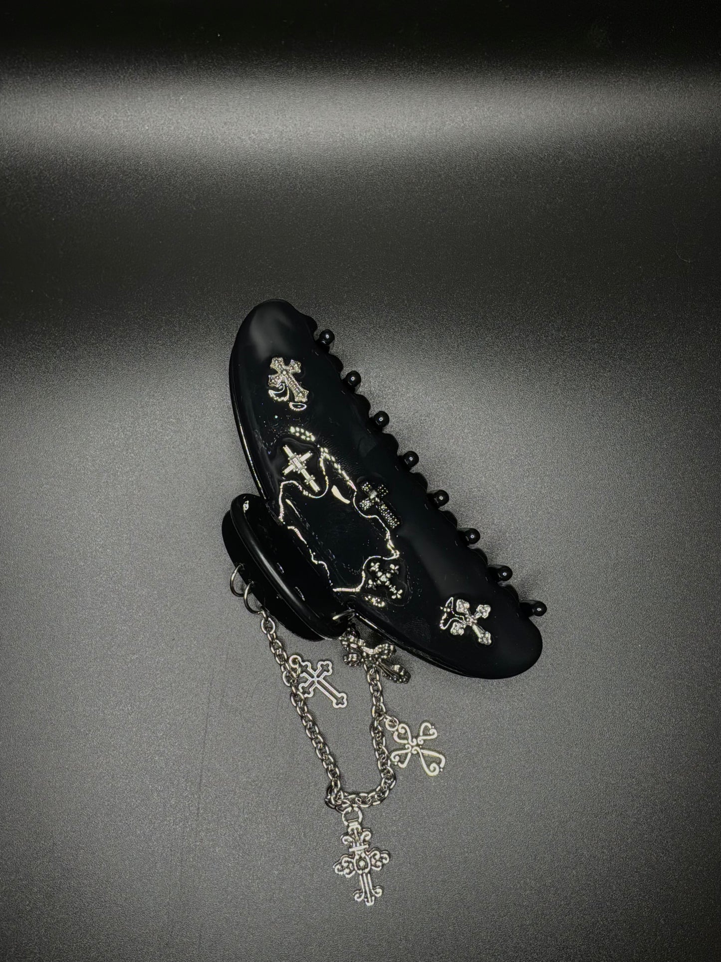 Charm chain  Claw clip