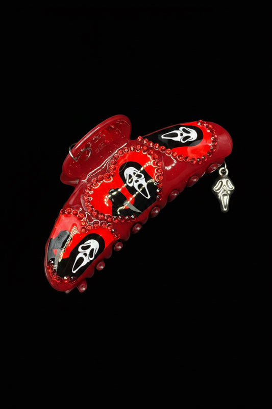 Ghost Hearts charms Claw clip