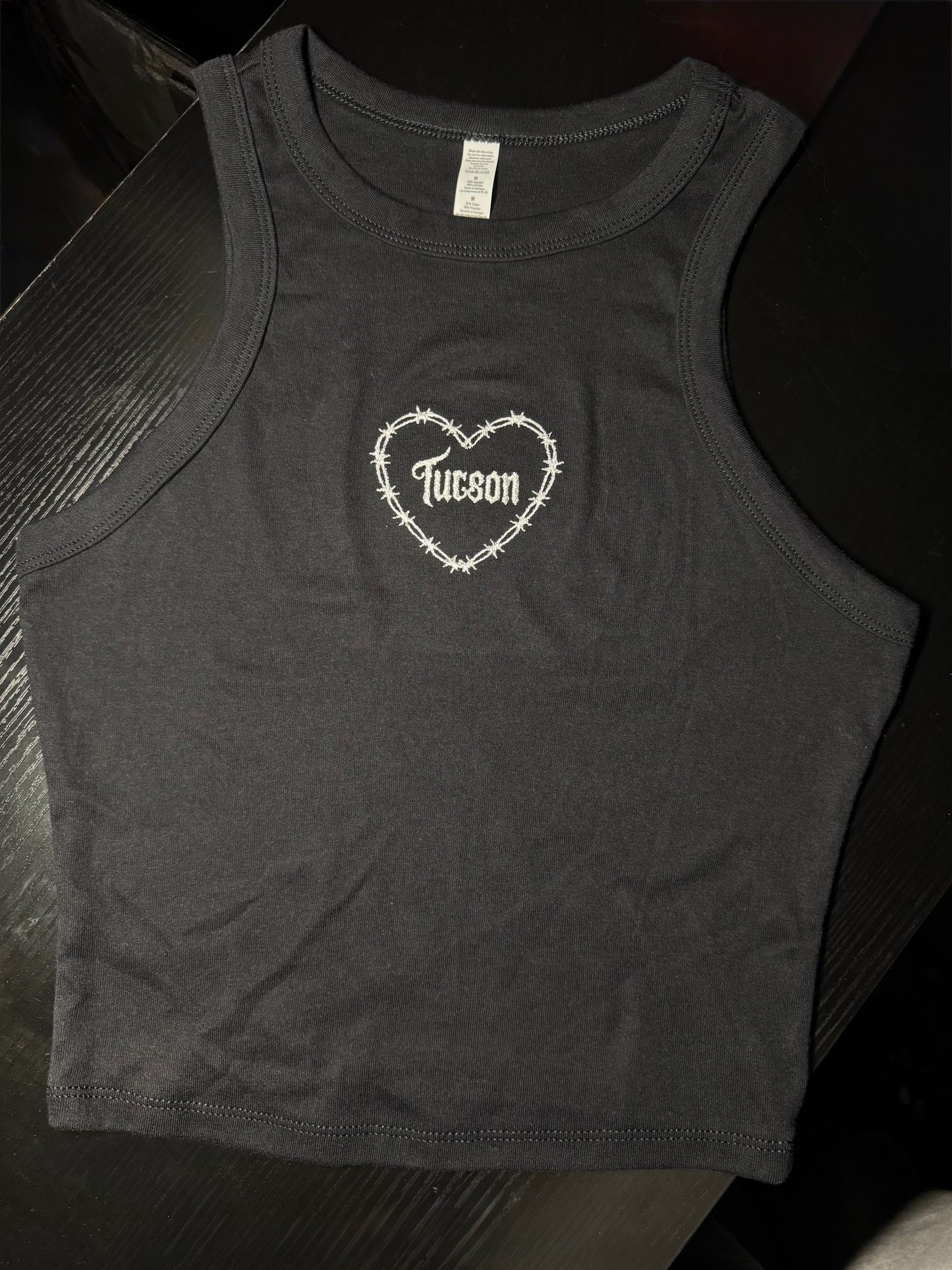 Tucson Heart Cropped Tank